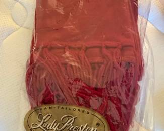 Lady Preston Man-Tailored Scarf