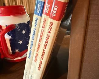 Quick Cooking Annual Recipes Books (1999, 2000, 2002)