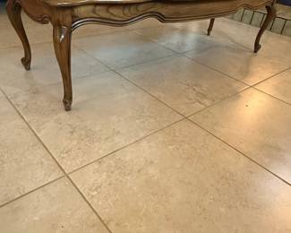 Hickory Manufacturing Company Solid Walnut Country French Coffee Table