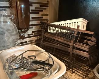 Vintage Rotary Dial Wall Phone