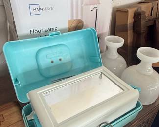 Caboodles On-The-Go Girl Makeup Box, Turquoise