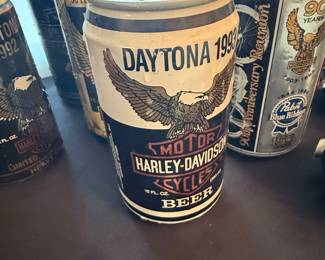 Harley-Davidson Daytona Commemorative Beer Cans (1993, 1994)