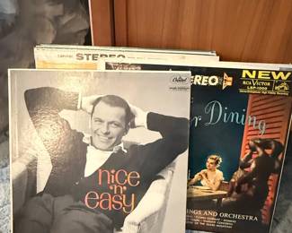 Frank Sinatra Nice 'n' Easy Vinyl Record (Scranton Pressing)