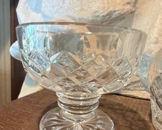 Waterford Crystal Lismore Pattern Compote Dish