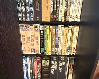 Collection of Classic Movies and TV Series on DVD