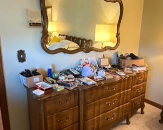 Kent Coffey "Marquee French" Dresser with Mirror
