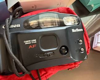 Canon Sure Shot Owl Marlboro Edition 35mm Film Camera