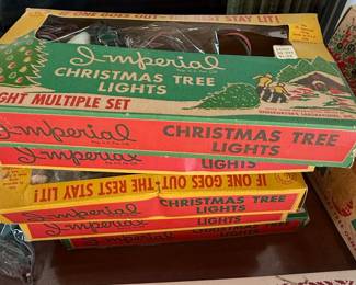 Imperial Christmas Tree Lights - "If One Goes Out - The Rest Stay Lit!"