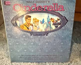 Walt Disney's Cinderella "Magic Mirror" Storybook Record