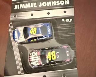Jimmie Johnson NASCAR Authentics 1:87 Scale Die-Cast Cars (Lowe's & Ally Livery)
