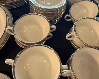 Lenox "Federal Platinum" China Dinnerware Set