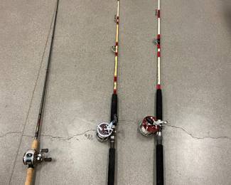 Penn Saltwater Fishing Reel and Rods