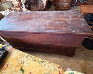 Antique cedar chest 