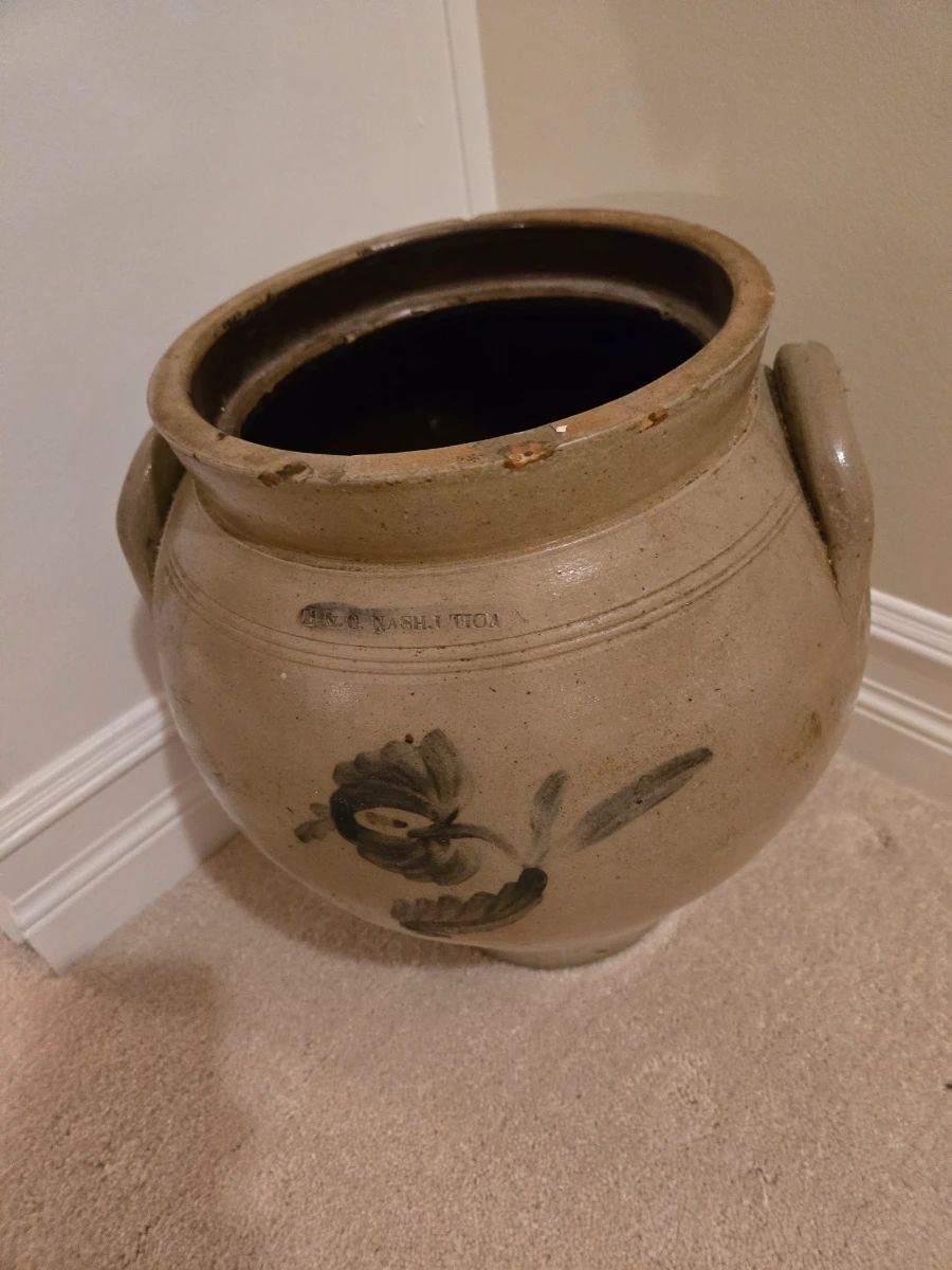 Stoneware jug
