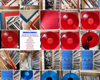 Beatles Albums Blue and Red Sets 