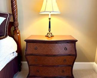 $950 - Woven night stand or dresser - Hemingway style - 20 deep x 34 wide x 33 tall 