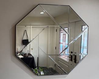 Contemporary Geometric Wall Mirror