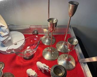 Sterling Silver Candlesticks