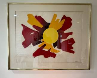 Boris Chezar Signed & Numbered Lithograph