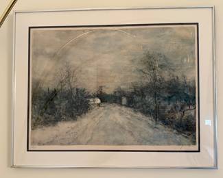 Bernard Gantner Signed & Numbered Litho