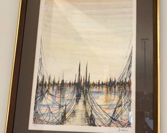 Mario Sinisca Signed & Numbered Litho