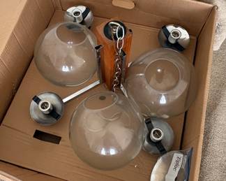 MCM Sonneman Chandelier 