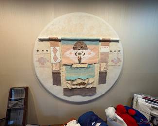 Signed Native American Textile Art 