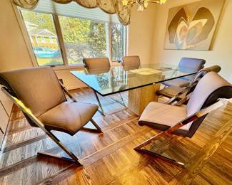 MCM Milo Baughman ‘Z’ Dining Chairs