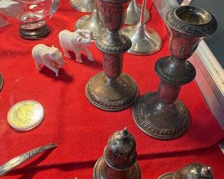 Sterling Silver Candlesticks
