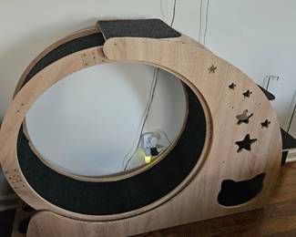 Sturdy cat wheel, wheel enclosed cannot fall off