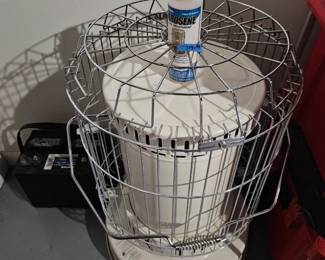 Kerosene clean burn lantern, heats entire upstairs of our house when power is out