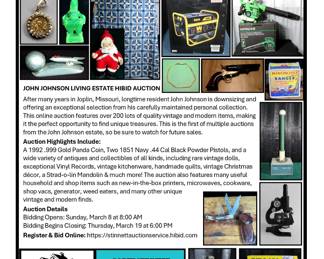 JOHNSON ESTATE HIBID FLYER