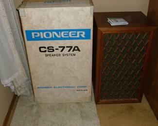 One of a pair of vintage Pioneer Speakers