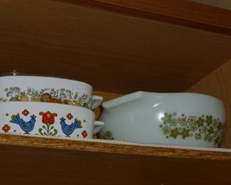 4th bowl, corning ware