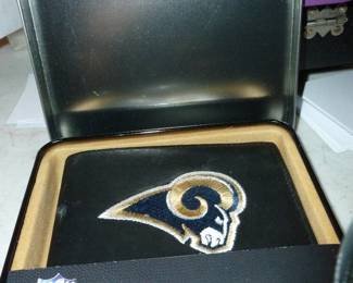 Rams leather wallet
