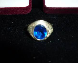 Mens 10k synthetic stone