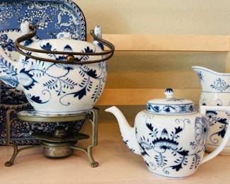 Meissen Blue Onion Teapots / Pitcher