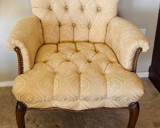 Vintage Floral Armchair
