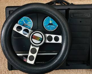 Close-up Of ColecoVision Steering Wheel