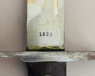 Bayonet Dated 1899