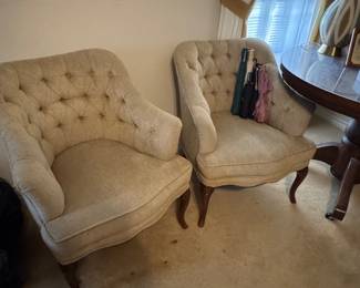 Tufted Accent chairs