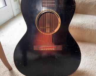 1930s Gibson acoustic guitar