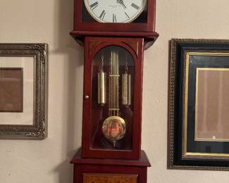 Wall regulator clock, Philip Stein & Co. with Westminster chimes