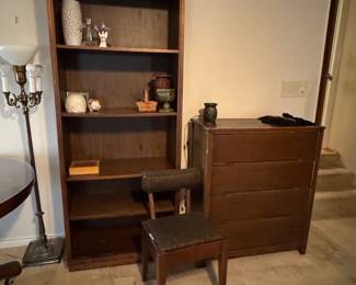 Drexel Heritage solid mahogany bookcase