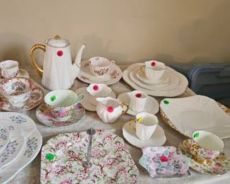 Shelley cups & saucers