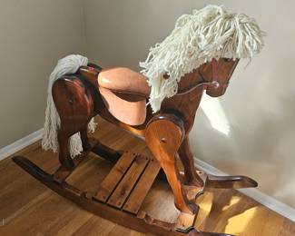 Wood horse - $16