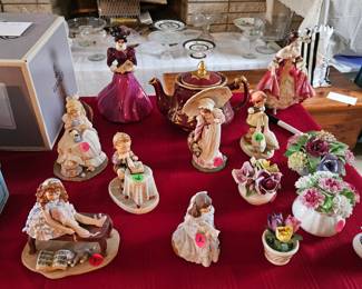 Cute porcelain figurines