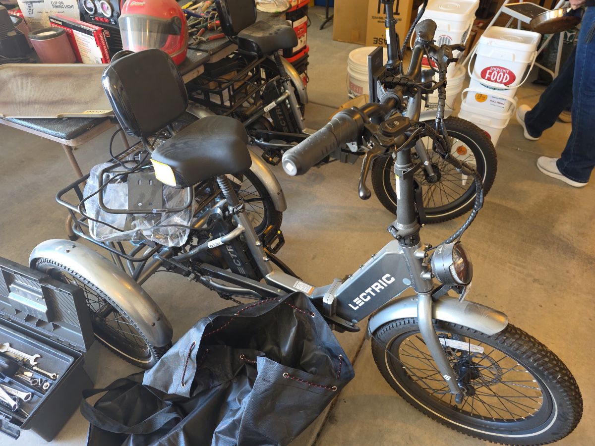 Two Premium Electric Tricycles, Brand new