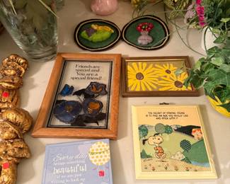Decorative Wall Plaques and Small Art Pieces