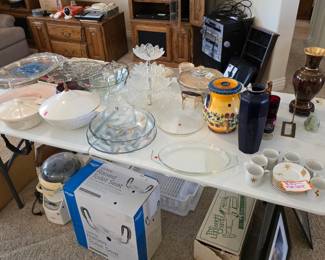 Crystal, Glass, Ceramic